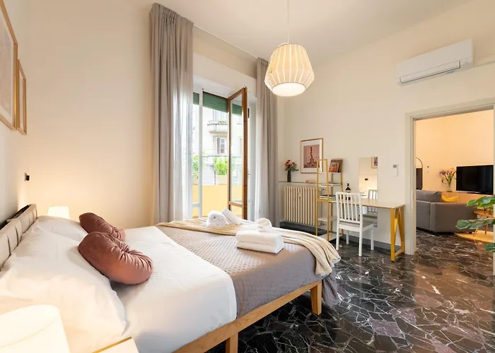 Апартаменты Keys Of Italy - Monaco 9 - 2 Bedrooms Flat Nearby The Train Station